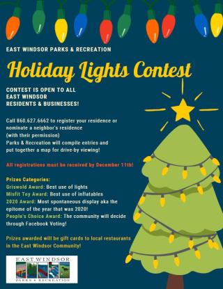 holiday lights contest