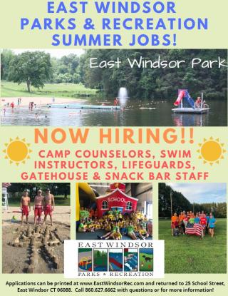parks and rec summer jobs
