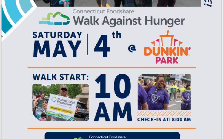 CT Walk Against Hunger poster