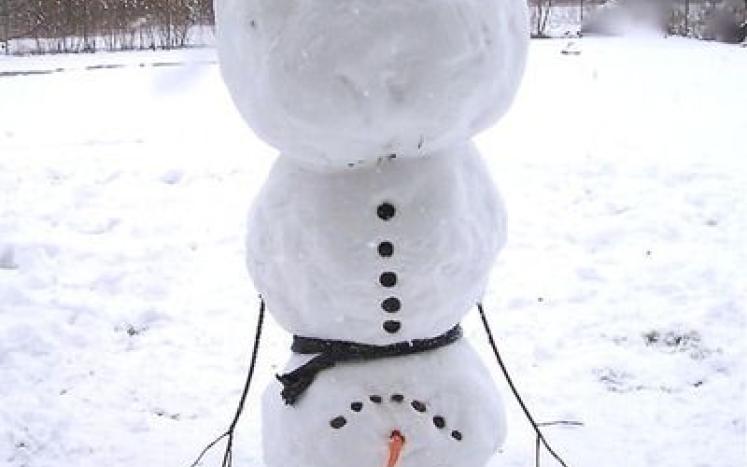 snowman yoga