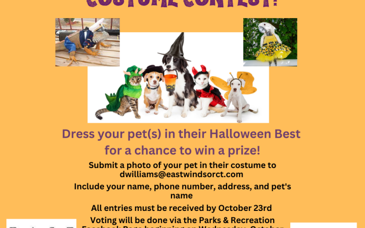 spooktacular pet costume contest