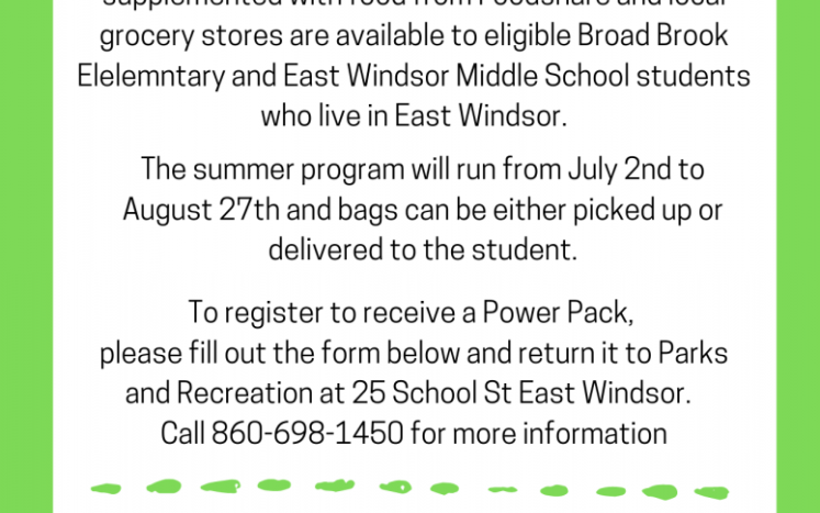 summer power pack program